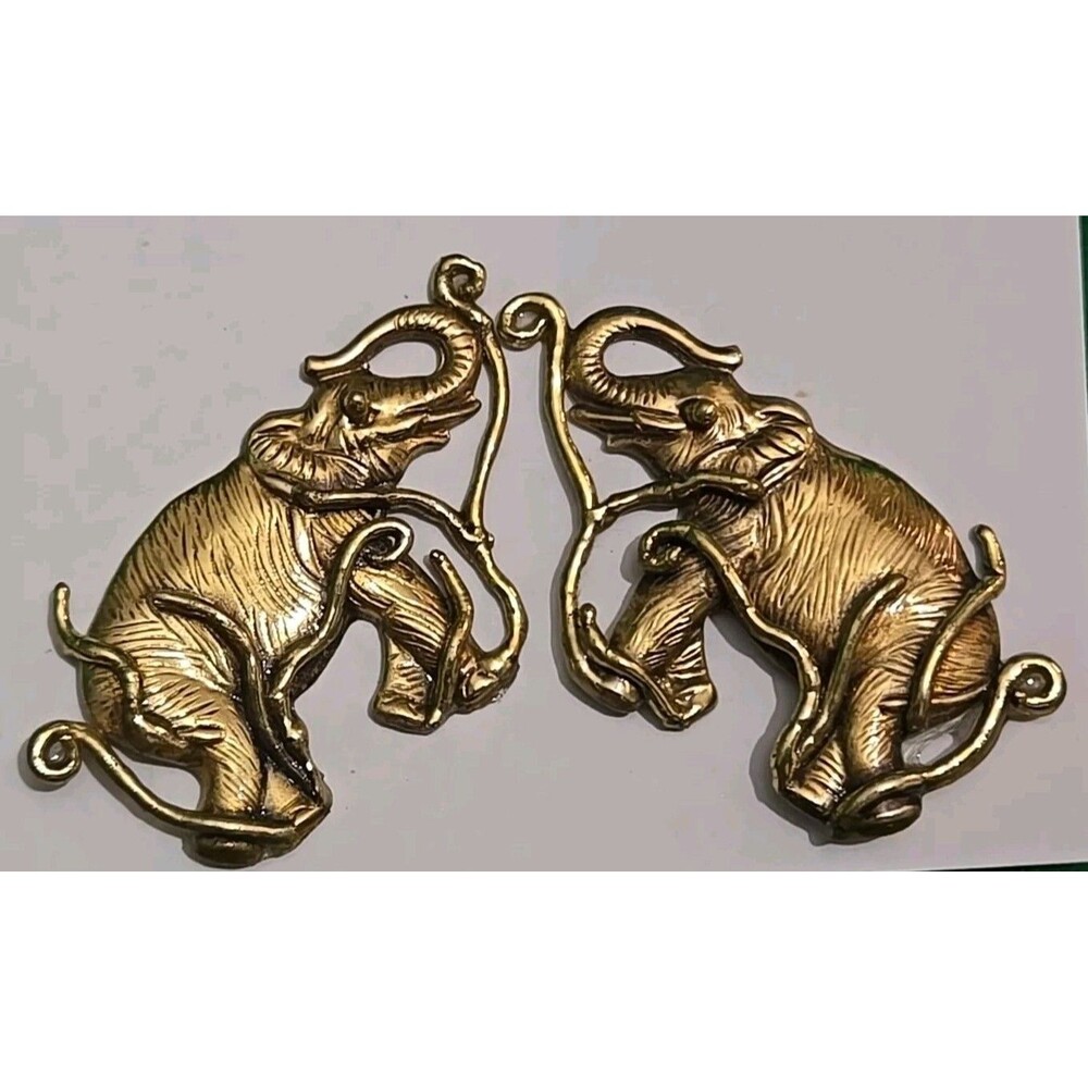 Handmade Elephant Bohemian Hip Vintage Earrings